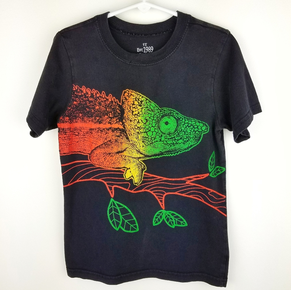 Childs Iguana on a Branch Unisex sz. 5T